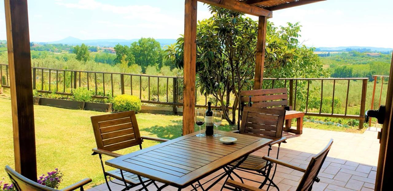 Casina Di Pacina Villa Abbadia di Montepulciano Buitenkant foto