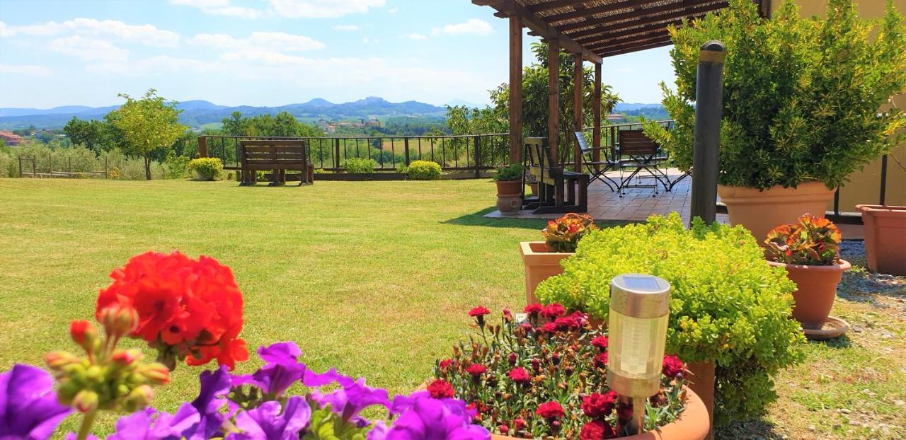 Casina Di Pacina Villa Abbadia di Montepulciano Buitenkant foto