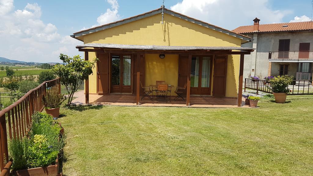 Casina Di Pacina Villa Abbadia di Montepulciano Buitenkant foto