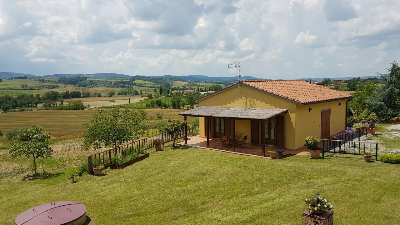 Casina Di Pacina Villa Abbadia di Montepulciano Buitenkant foto
