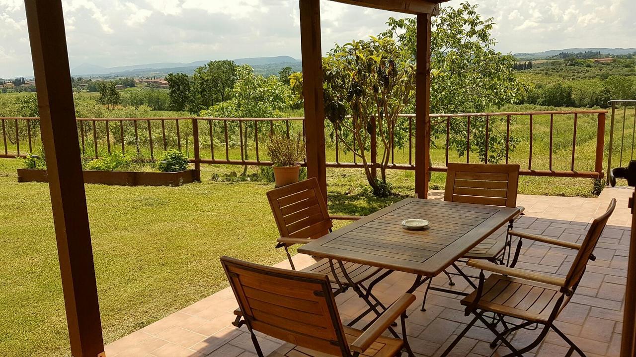 Casina Di Pacina Villa Abbadia di Montepulciano Buitenkant foto